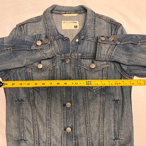 rag & bones Nico Denim Jacket - size M - Picture 7 of 12